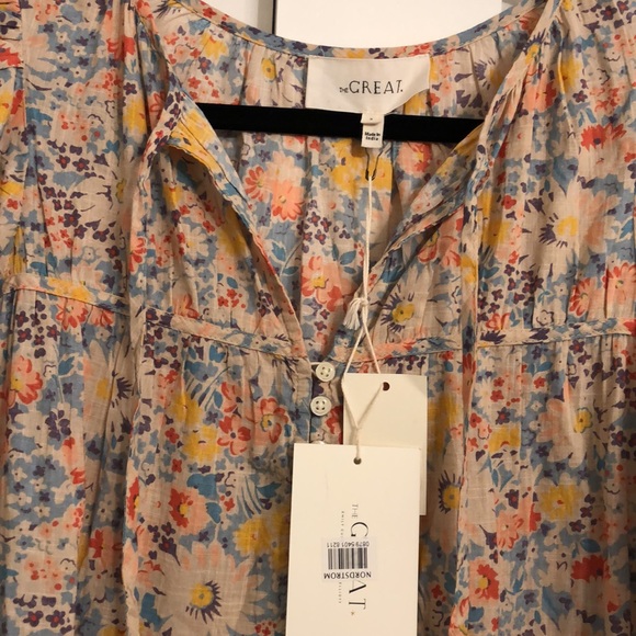 NWT. The GREAT. The Bonnet Dress (Size Large / 3) - Picture 3 of 9